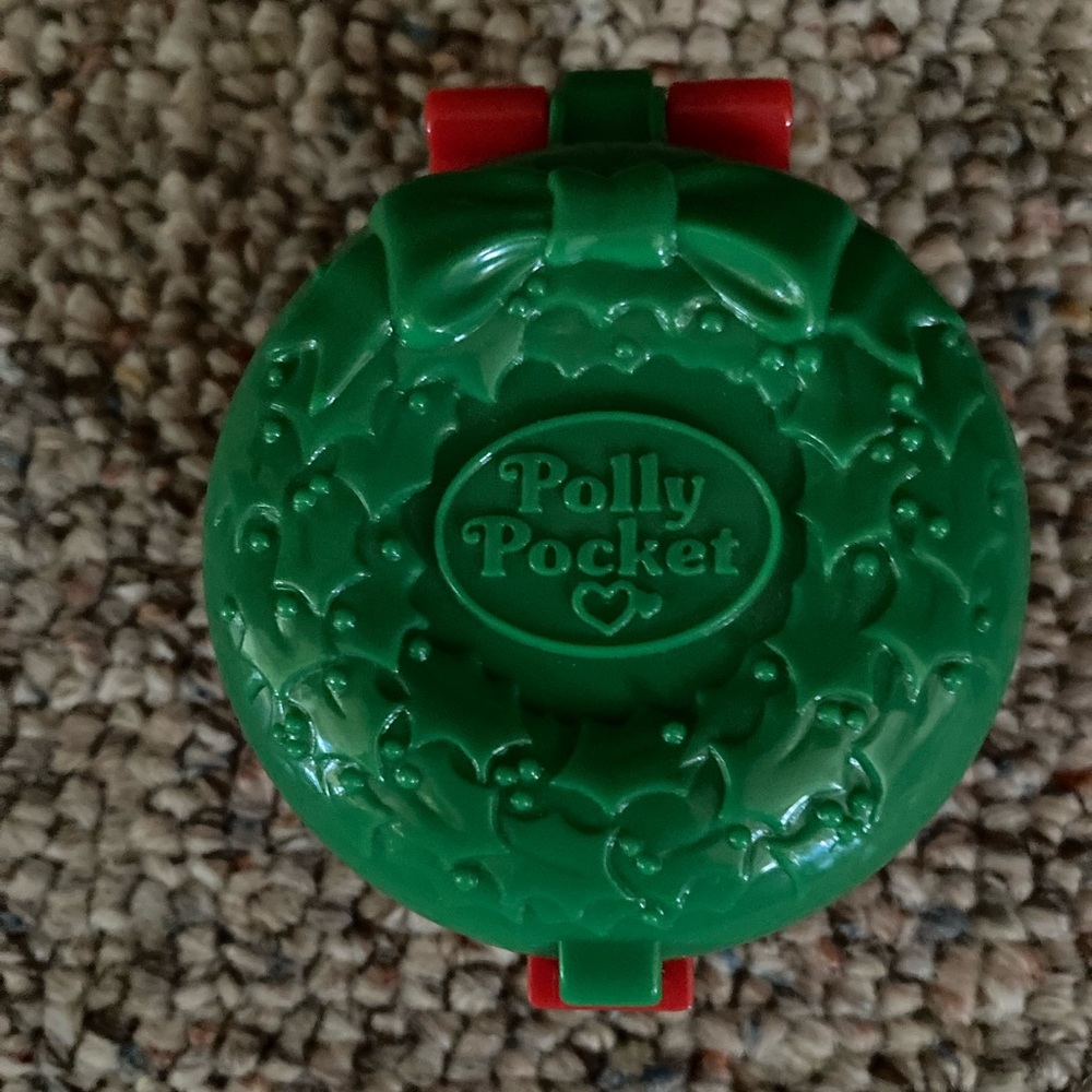 Vintage Happy Meal 1993 Polly Pocket Christmas Wreath